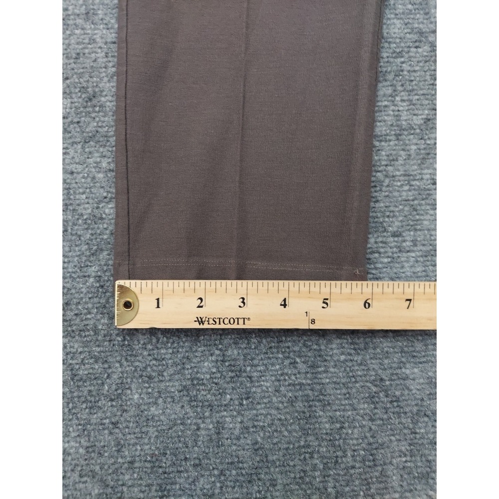 Eileen Fisher Pants Womens Medium Gray Pull On Ankle Casual Dress Stretch - Picture 5 of 11